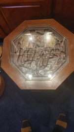 Chinese Octagonal Cocktail Table