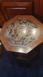 Chinese Octagonal Cocktail Table