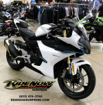 New 2024 CFMoto 450SS in White @ RideNow Powersports