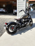 2020 Triumph Bonneville Bobber Black