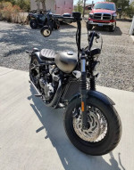 2020 Triumph Bonneville Bobber Black