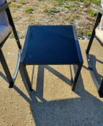 Patio Set w/ "Rocking" Chairs (2), Table & Cushions