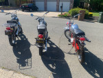 Vintage 2 stroke collection 1965 Hodaka 1966 Suzuki B100P 1968 Bearcat