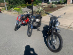 Vintage 2 stroke collection 1965 Hodaka 1966 Suzuki B100P 1968 Bearcat