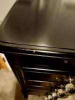 Black Vintage Jewelry Stand Table