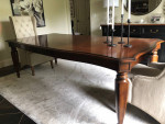 Seville home dining table with 2 custom chairs