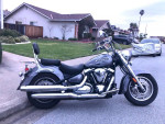 2008 Yamaha Road Star 1700cc, Limited edition flames, runs excellent !