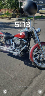 1996 harley heritage soft tail.