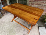 This weekend - Beautiful antique drafting table (raise and tilt)
