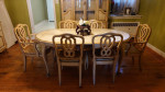 Vintage Dining Room Set (Table,Chairs,Buffet,China Closet)