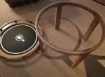 Antique Art Deco Side Table w/ Removable Tray Top