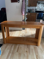 Sturdy wooden table/tv stand