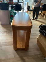 Sturdy wooden table/tv stand