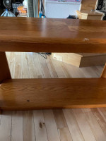 Sturdy wooden table/tv stand