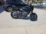 2022 Yamaha MT-07 Low Miles Lots of Add-ons