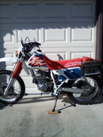 Honda XR250R with street license