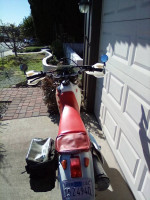 Honda XR250R with street license