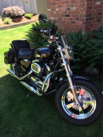 Harley Davidson sportster, custom 1200, 2014