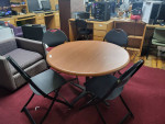 DINNING TABLE WITH 4 FOLDING CHAIRS (HOME16)

