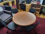 DINNING TABLE WITH 4 FOLDING CHAIRS (HOME16)

