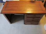 Matching desk and end table