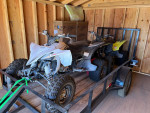 (2) 2021 YFZR450r + Trailer