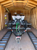 (2) 2021 YFZR450r + Trailer
