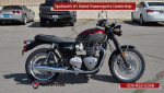 2024 Triumph Bonneville T120 Cordovan Red/Silver Ice Triumph Bonnevill