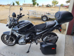 2010 BMW R1200R, 1974 KX450