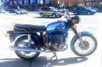 1972 BMW R75/5 "Toaster Tank"