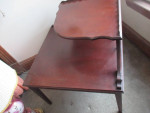 MCM Corner End Accent Table