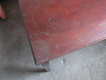 MCM Corner End Accent Table