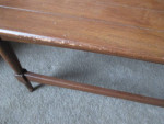 Vintage End Table. Medium wood tones