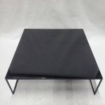 New Nora Black Glass Coffee Table by Davis Furniture