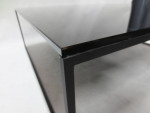 New Nora Black Glass Coffee Table by Davis Furniture