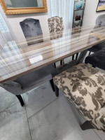 Modern Style Dining table seats 6