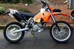 2002 KTM EXC-R 250 Plated