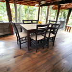 Expandable Dining Table with Mid-Century Modern Flair