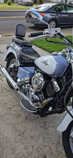Yamaha vstar 650cc with 4,298 miles