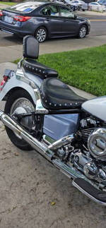 Yamaha vstar 650cc with 4,298 miles