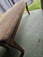 DR Table with 2 chairs and 2 benches