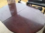 Nice dining table with six chairs
