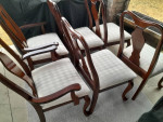 Nice dining table with six chairs