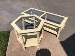 PRICE REDUCED Solid Wood Coffee Table with Matching End Table