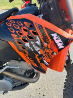 2009 KTM 250XC-F & trailer/gear
