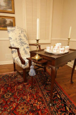 Henkel Harris Mahogany Tea Table