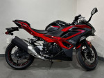New 2024 Kawasaki Ninja® 500 ABS Passion Red/Metallic Flat Spark