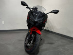 New 2024 Kawasaki Ninja® 500 ABS Passion Red/Metallic Flat Spark