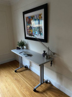 Herman Miller Everywhere Flip Top Desk Table on Wheels Made in USA