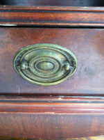 Classic Wood Side Table / Nightstand - Single Drawer